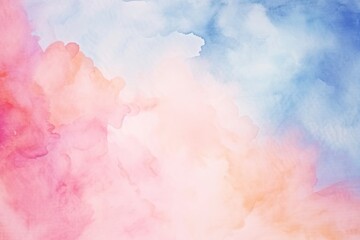 Abstract colorful background in the style of a watercolor painting.