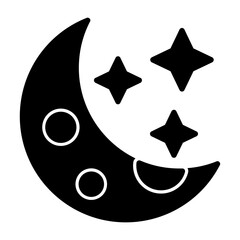 Poster - Moon Icon