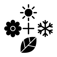 Sticker - Seasons Icon