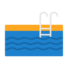 Sticker - Swimming Pool Icon