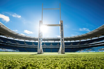 Wall Mural - Professional Rugby Stadium.