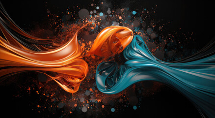 Poster - Abstract ink wallpaper