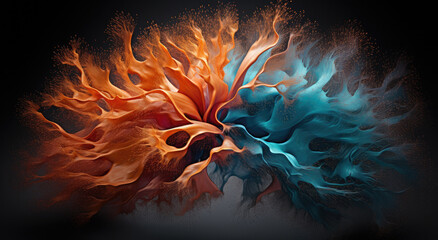 Poster - Abstract ink wallpaper