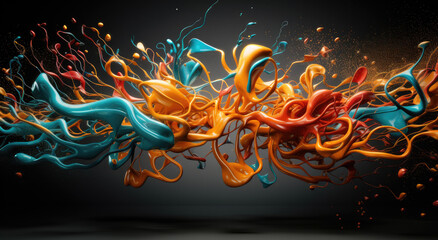 Poster - Abstract ink wallpaper