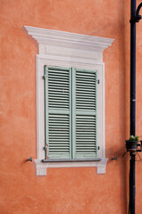 Wall Mural - window of a traditional building in Barbaresco, Piedmont