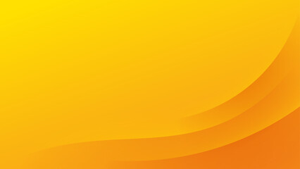 Wall Mural - abstract yellow or orange background with wavy lines texture. vector illustration