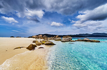 Canvas Print - Beautiful tropical beach in Thailand