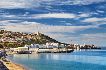 Wall Mural - City of Algiers is the capital of Algeria