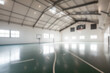 Blur basketball court view background,without player.