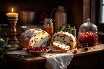 Wall Mural -  Homemade Panettone