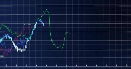 Poster - Animation of financial data processing over grid