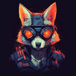 Cyberpunk Fox
