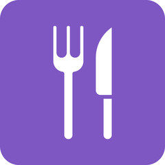 Sticker - Cutlery Icon