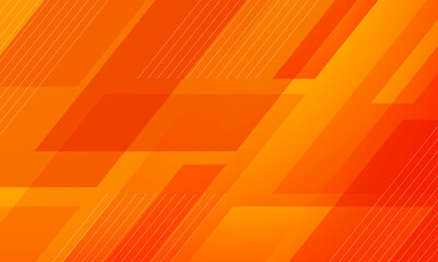 Wall Mural - abstract orange geometric vector background with diagonal line