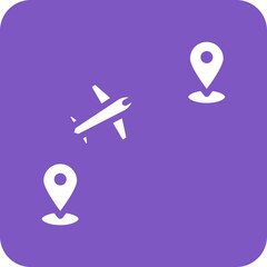 Poster - Flight Location Icon