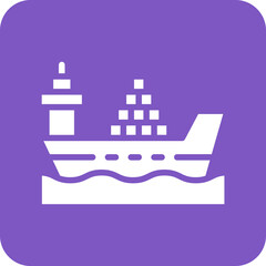 Canvas Print - Ship Icon