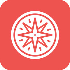 Sticker - Compass Icon