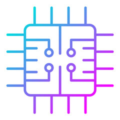 Sticker - Circuit Icon