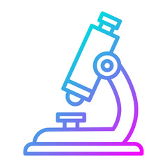 Wall Mural - Microscope Icon