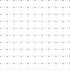 Poster - Square seamless background pattern from black liquid soap symbols are different sizes and opacity. The pattern is evenly filled. Vector illustration on white background