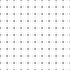 Poster - Square seamless background pattern from geometric shapes are different sizes and opacity. The pattern is evenly filled with small black speaker symbols. Vector illustration on white background
