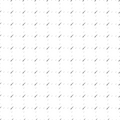 Poster - Square seamless background pattern from geometric shapes are different sizes and opacity. The pattern is evenly filled with small black sword symbols. Vector illustration on white background