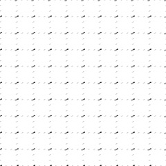Poster - Square seamless background pattern from geometric shapes are different sizes and opacity. The pattern is evenly filled with small black trumpet symbols. Vector illustration on white background