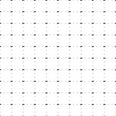 Poster - Square seamless background pattern from black router symbols are different sizes and opacity. The pattern is evenly filled. Vector illustration on white background
