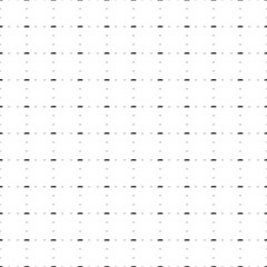 Poster - Square seamless background pattern from geometric shapes are different sizes and opacity. The pattern is evenly filled with small black future car symbols. Vector illustration on white background