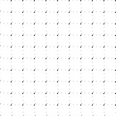 Poster - Square seamless background pattern from geometric shapes are different sizes and opacity. The pattern is evenly filled with small black guitar symbols. Vector illustration on white background