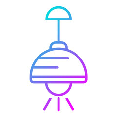 Poster - Lamp Icon