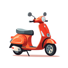 scooter isolated on transparent 