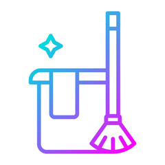 Sticker - Clean House Icon