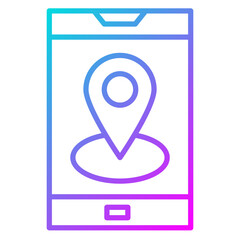 Poster - GPS Icon