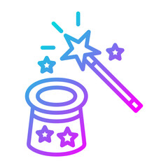 Sticker - Magic Trick Icon