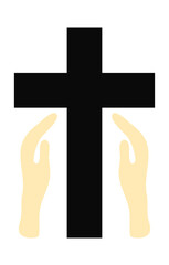 Sticker - Praying Hands