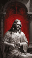  art of jesus portrait