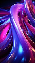 Abstract Blue Violet Wave Pattern.UHD Wallpaper