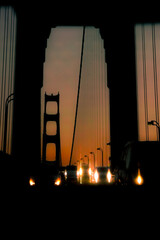 bridge at night