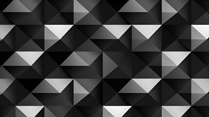 Wall Mural - black and white abstract background | generative AI