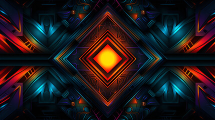 Wall Mural - abstract background | generative AI