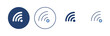 Wifi icon vector. signal sign and symbol. Wireless  icon