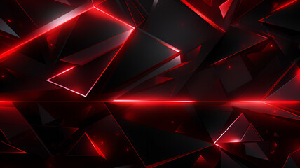 abstract background with red rays | generative AI