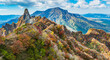 根子岳_阿蘇五岳のひとつ、四季折々に変化するすばらしい景観は、見る人を魅了する。