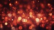 © tashechka - Abstract red bokeh Christmas background
