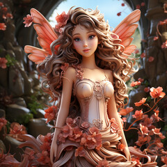 Poster - 3d cartoon fairy