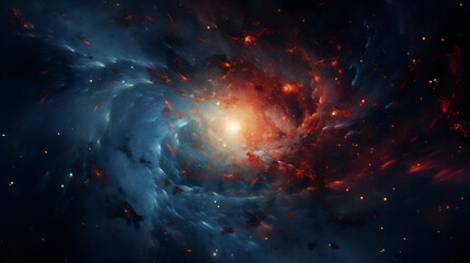 background with stars