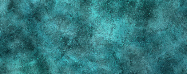 Wall Mural - Surreal Dreamlike Grungy Blue Texture For Print Various Background