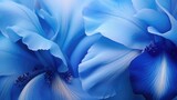 Fototapeta  - spring blue flower background close illustration bloom floral, petal natural, colorful beauty spring blue flower background close
