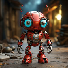 Poster - 3d robot ant 